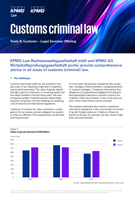 Customs Criminal Law Cover