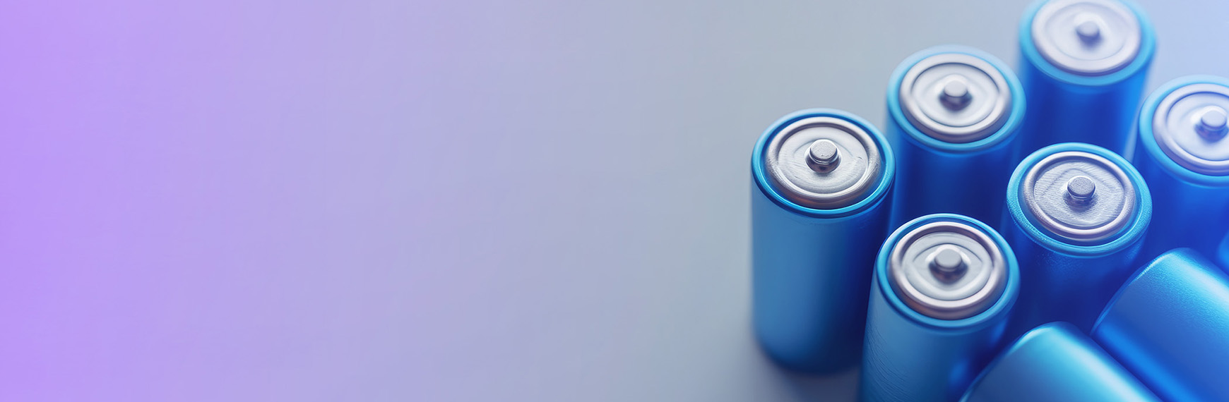 Symbolbild zum Batterierecht: Batterien (stehend)