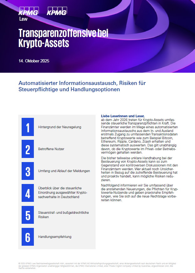 Cover Produktblatt Transparenzoffensive bei Krypto Assets