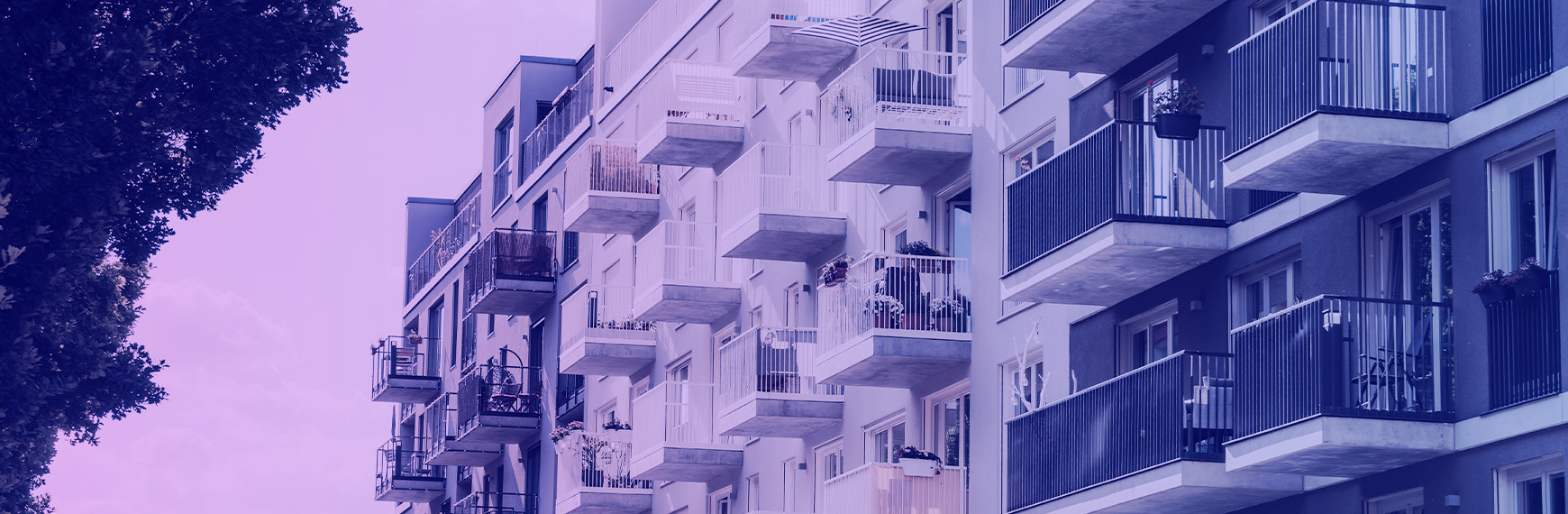 Wohnblocks